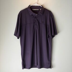 Travis Mathew Men's Purple Polo Shirt